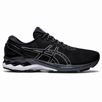 Asics Gel-Kayano 27 - Miesten Juoksukengät - Mustat/Hopea